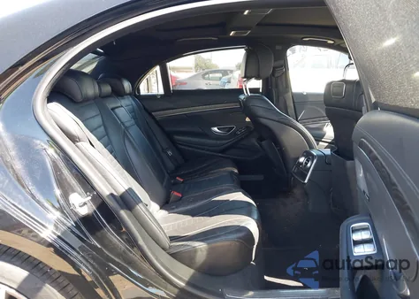 2018 Mercedes-Benz S 560 из США, поврежденный, VIN WDDUG8DB7JA422436